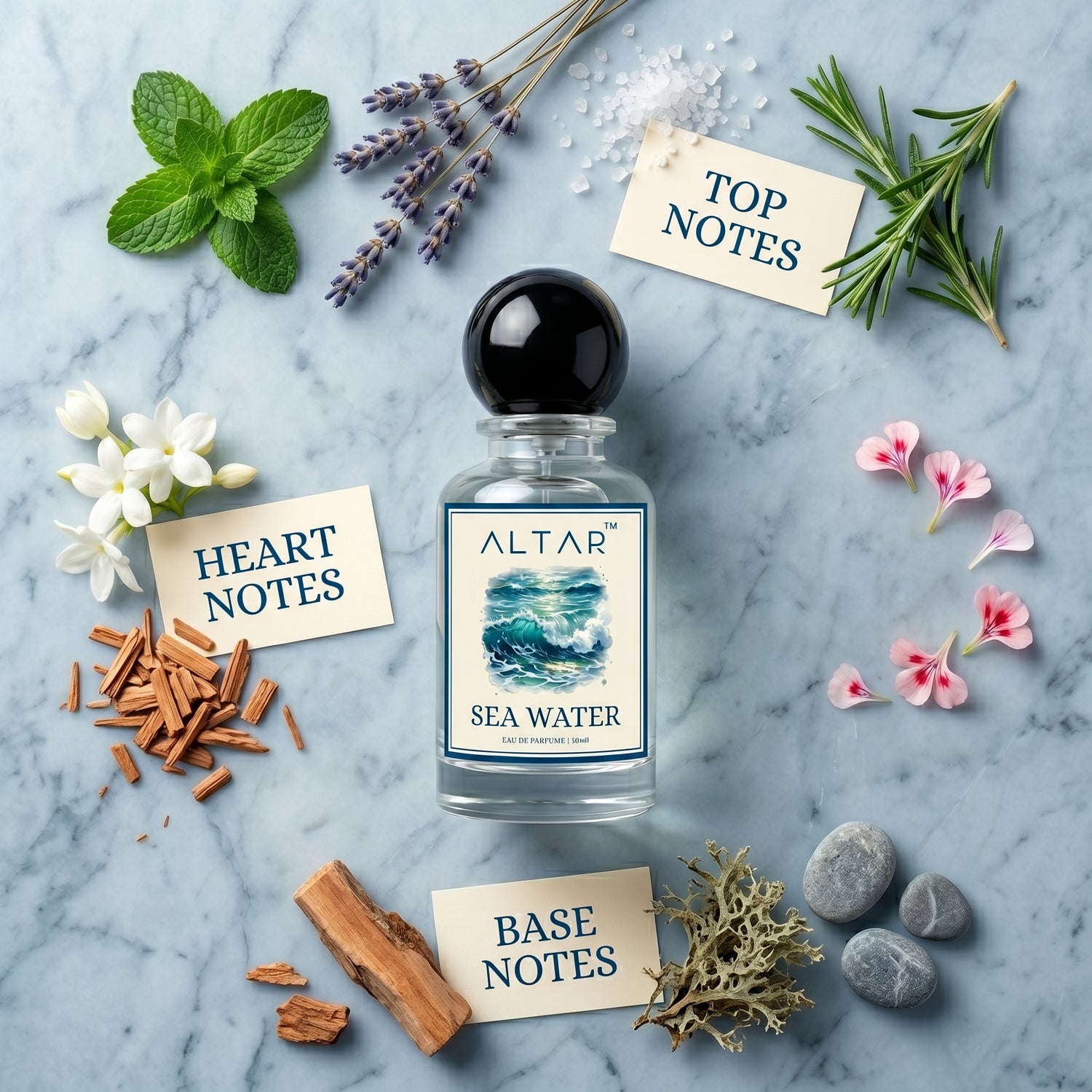 SEA WATER- INSPIRED BY DAVID*FF COOL WATER